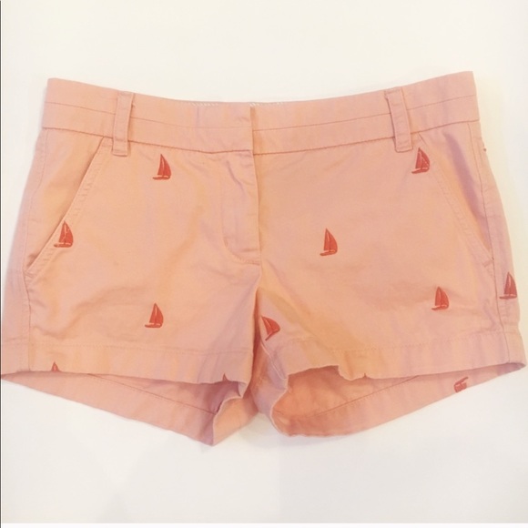 J. Crew “ broken in” nautical shorts Size 4 - Picture 5 of 10